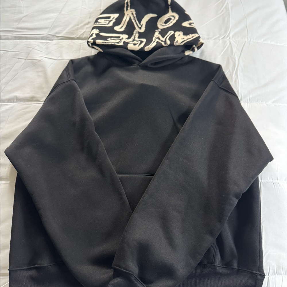 Black Hooded Men's Sweater
